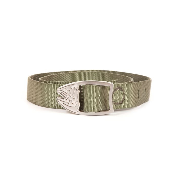 Fishpond Trucha Webbing Belt in Sage Green